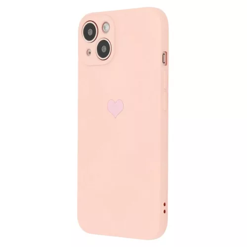 iPhone 13 Pro Max Vennus szilikon tok szív mintával rózsaszín-5900217907756 3 kép