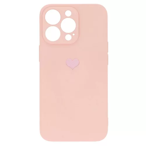 iPhone 13 Pro Max Vennus szilikon tok szív mintával rózsaszín-5900217907756 4 kép