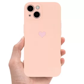 Samsung Galaxy A03s Vennus szilikon tok szív mintával rózsaszín-5900217907961 1 kép