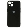 Samsung Galaxy S22 Plus Vennus szilikon tok szív mintával fekete-5900217911609 2 kép