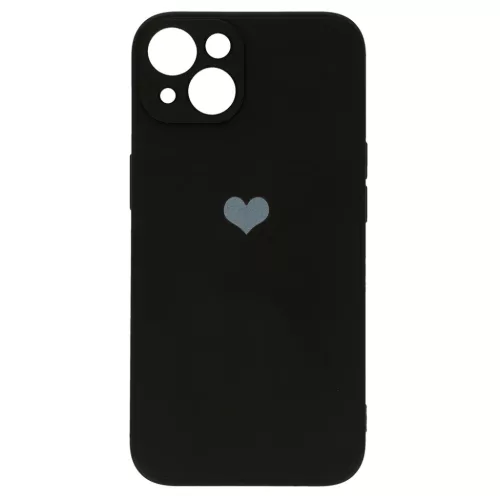 Samsung Galaxy S22 Plus Vennus szilikon tok szív mintával fekete-5900217911609 2 kép