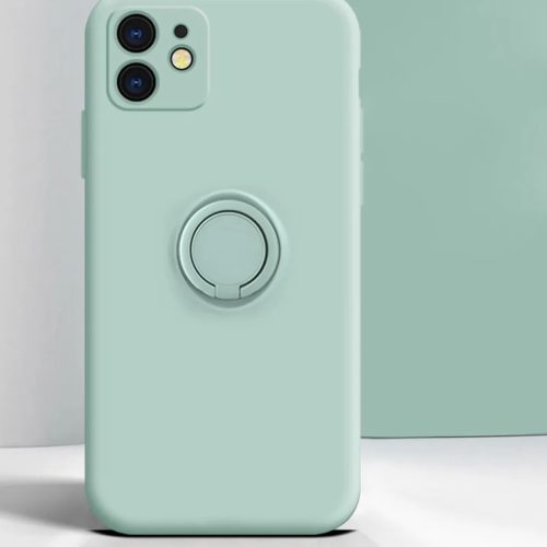 Samsung Galaxy S22 Ultra Vennus szilikon tok hátlapi gyűrűvel menta-5900217900702 8 kép