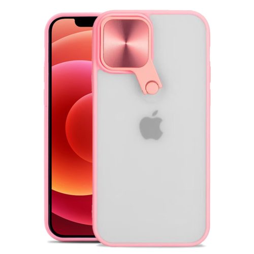 iPhone 12 Pro Max Tel Protect Cyclops tok világos rózsaszín-5900217892762 7 kép