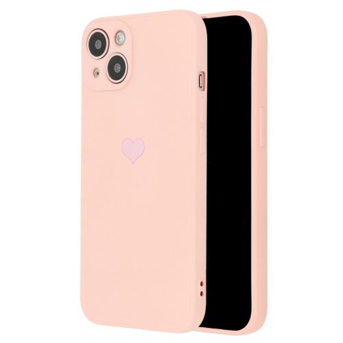 Samsung Galaxy A22 4G/M22 4G Vennus szilikon tok szív mintával rózs-5900217907817 7 kép