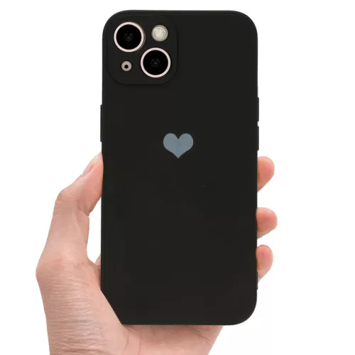 Samsung Galaxy S9 Vennus szilikon tok szív mintával fekete-5900217908098 7 kép