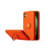 iPhone 13 Pro Max Vennus Silicone Ring tok narancssárga-5900217917557 1 kép