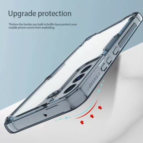 Samsung Galaxy S22 Plus Nillkin Nature TPU Pro tok kék-6902048235236 2 kép