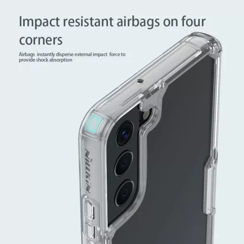 Samsung Galaxy S22 Plus Nillkin Nature TPU Pro tok kék-6902048235236 5 kép
