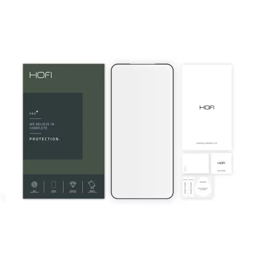 Samsung Galaxy S22 Hofi Glass Pro+ Hybrid temperált üvegfólia feket-9589046919800 3 kép