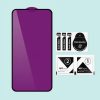 Samsung Galaxy A12 Prémium+ üvegfólia fekete kerettel Alphajack- 4 kép