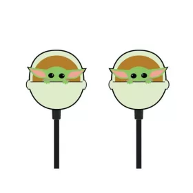   Star Wars Baby Yoda Vezetékes Fülhallgató Gyerekeknek Több Színű 3.5mm jack
