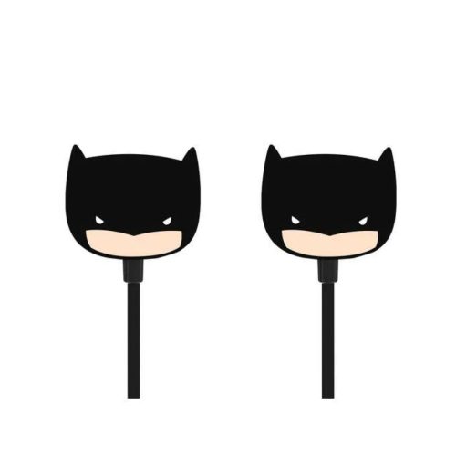 DC Batman Vezetékes Fülhallgató Gyerekeknek Fekete 3.5mm jack-5903932533750 1 kép