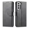 Samsung S22+ Plus Elegant mágneses bőr fliptok fekete-9145576240786 13 kép