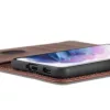 Samsung S22+ Plus Elegant mágneses bőr fliptok fekete-9145576240786 1 kép