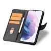 Samsung S22+ Plus Elegant mágneses bőr fliptok fekete-9145576240786 5 kép