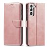 Samsung S22+ Plus Elegant mágneses bőr fliptok pink-9145576240809 16 kép