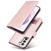 Samsung S22+ Plus Elegant mágneses bőr fliptok pink-9145576240809 2 kép