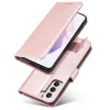 Samsung S22+ Plus Elegant mágneses bőr fliptok pink-9145576240809 2 kép
