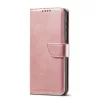 Samsung S22+ Plus Elegant mágneses bőr fliptok pink-9145576240809 5 kép