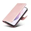 Samsung S22+ Plus Elegant mágneses bőr fliptok pink-9145576240809 6 kép