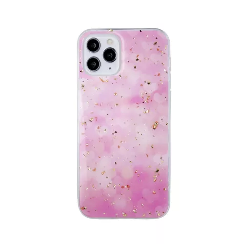 iPhone XR Gold Glam tok Pink-5900495934529 4 kép