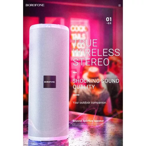 Borofone Beyond BR1 Vezeték nélküli bluetooth hangszóró fekete-6931474711045 3 kép