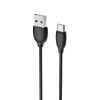 Borofone BX19 Benefit USB - USB Type-C kábel 3A 1m fekete