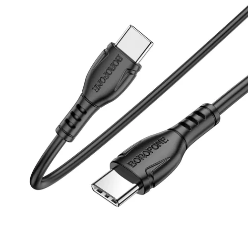 Borofone BX51 Triumph - USB Type-C - USB Type-C kábel 60W 1m fekete-6931474751669 5 kép
