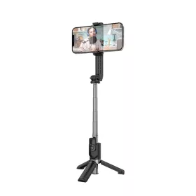 Borofone BY9 Streamer Selfie bot és tripod bluetooth távirányítóv-6974443382914 6 kép