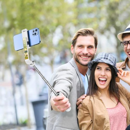 Borofone BY9 Streamer Selfie bot és tripod bluetooth távirányítóv-6974443382914 2 kép