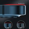 Samsung A12 Bestsuit Flexibilis 5D Hybrid 9H kijelzővédő üvególia fekete
