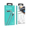 Borofone Clear Shadow Jelly USB - micro USB kábel BU31 2.4A 1m fekete-6974443382105 3 kép