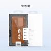 Samsung Galaxy S22 Plus Nillkin Qin Pro bőr fliptok barna-6902048235540 2 kép