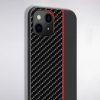 Xiaomi Redmi 10 Tel Protect Carbon Tok Fekte / Piros Csík-5900217908432 6 kép