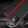 Xiaomi Redmi 9 Tel Protect Carbon Tok Fekte / Piros Csík-5900217908371 5 kép