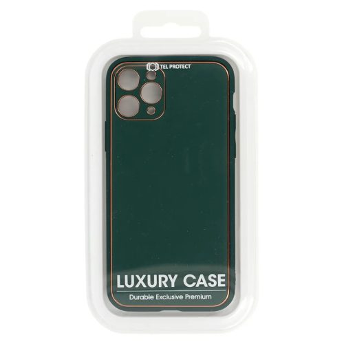 Xiaomi Redmi 10 Tel Protect Luxury szilikon tok Sötétzöld