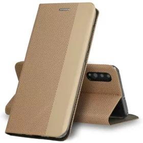 Samsung Galaxy S22+ Plus Vennus Sensitive fliptok arany-5900217900498 1 kép
