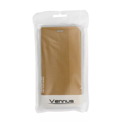 Samsung Galaxy S22+ Plus Vennus Sensitive fliptok arany-5900217900498 8 kép