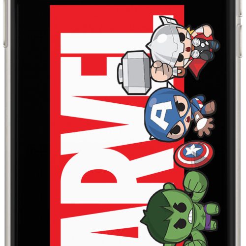 iPhone 13 Pro Max Marvel logós tok fekete-5904805180736 1 kép