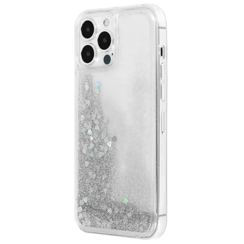 Samsung Galaxy A73 5G Liquid Heart folyékony flitteres tok rainbow-5900217919605 4 kép