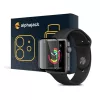 Apple Watch 4/5/6/SE (44mm) 1db Prémum kijelzővédő üvegfólia fek- 1 kép