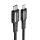 Acefast C1-01 MFI USB Type C - Lightning kábel 1.2m 30W 3A fekete-6974316280484 7 kép