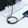 Acefast C1-01 MFI USB Type C - Lightning kábel 1.2m 30W 3A fekete-6974316280484 3 kép