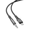 Acefast C1-06 MFI Lightning - 3.5mm mini jack audiokábel 1.2m AUX fek-6974316280583 5 kép