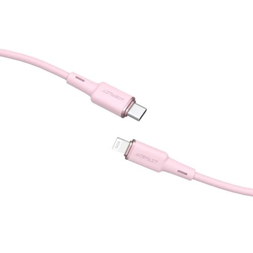 Acefast C2-01  MFI USB Type C - Lightning kábel 1,2m 30W 3A rózsasz�-6974316280668 3 kép