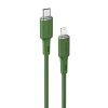 Acefast C2-01  MFI USB Type C - Lightning kábel 1,2m 30W 3A olivazöl-6974316280675 1 kép