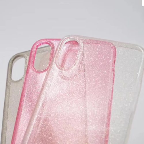 Samsung Galaxy A13 4G Crystal Glitter tok ezüst-5900217925613 4 kép
