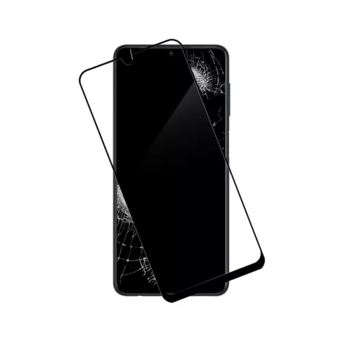 Samsung Galaxy M22 Crong 7D Nano rugalmas üveg hibrid képernyővéd�-5904310701181 2 kép