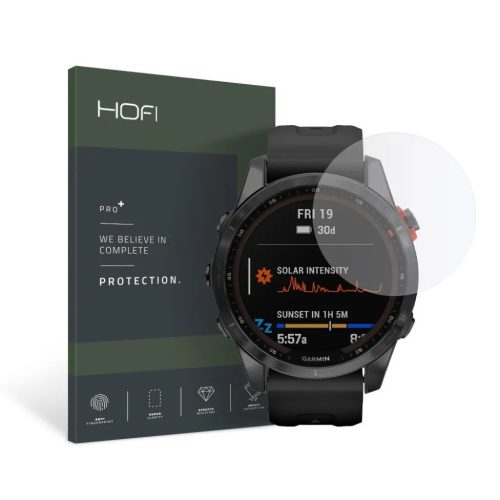 Garmin Fenix 7X Hofi Glass Pro+ Hybrid temperált üvegfólia-9589046920882 1 kép