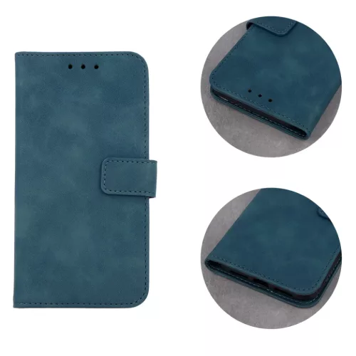 Samsung Galaxy A13 5G Smart Velvet Mágneses fliptok sötétzöld-5900495960948 9 kép